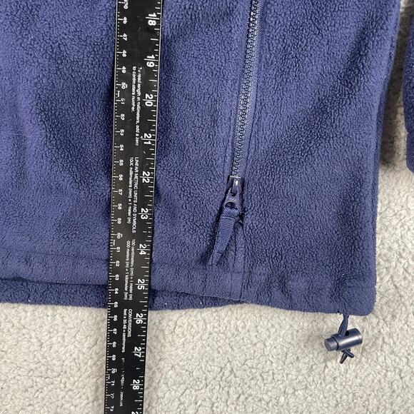 Columbia Women's Large Blue Long Sleeve Fleece Sweatshirt w/ Pockets - Picture 8 of 11